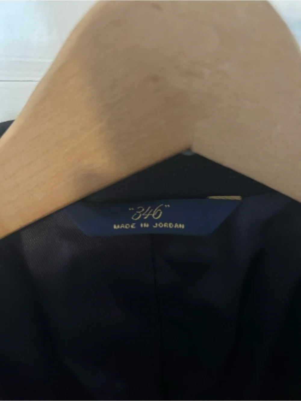 Brooks Brothers Black Two-Button Men's Suit Jacket